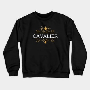 Cavalier Character Class Pathfinder Tabletop RPG Gaming Crewneck Sweatshirt